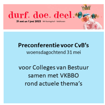 Preconferentie voor Colleges van Bestuur