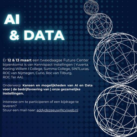 Future Center bijeenkomst - AI & Data